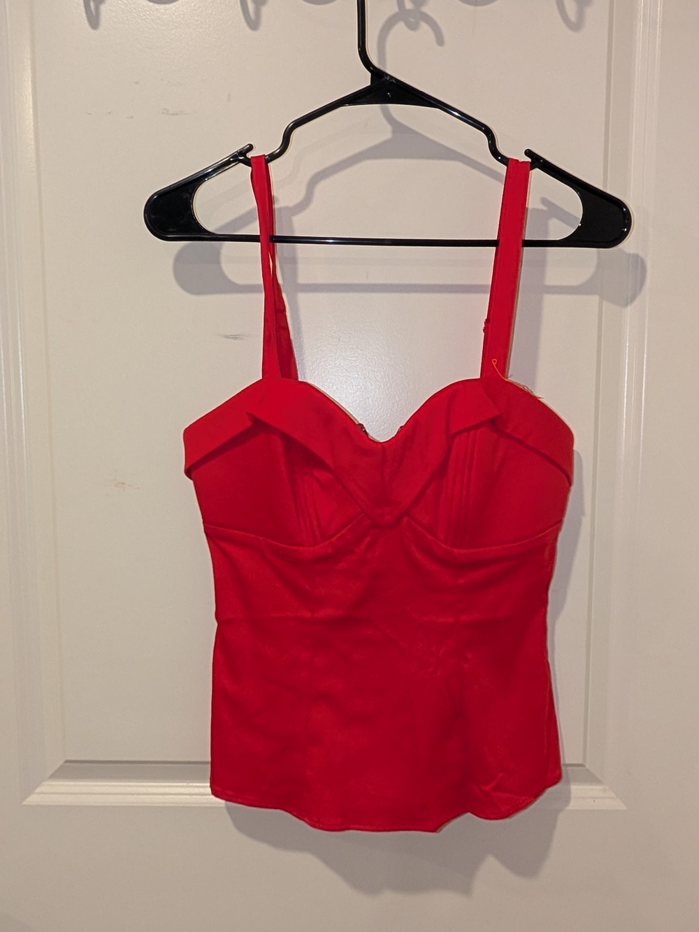 Vixen by Micheline Pitt Red Maneater Top NWOT